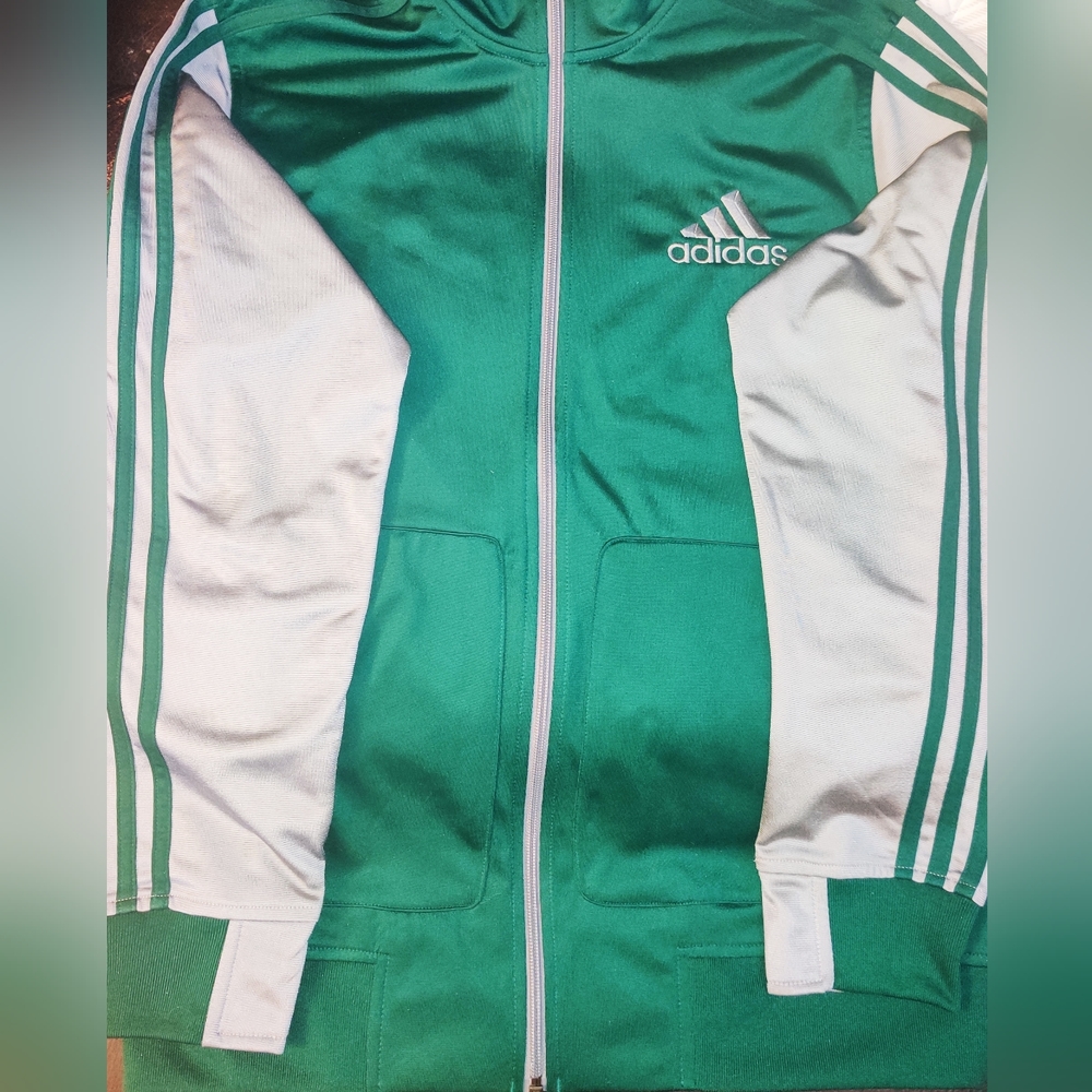 Adidas retro Sweat  Jacket .Zip Up.